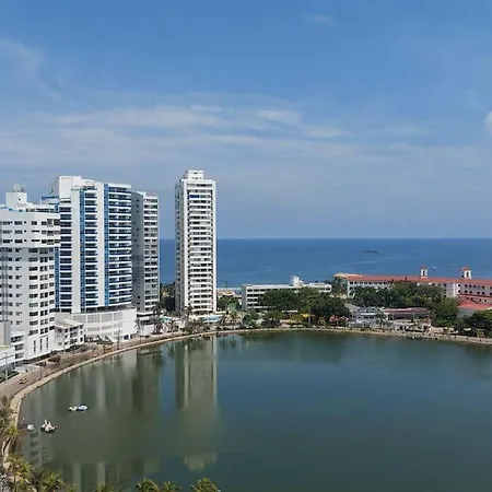 Apartamento Espectacular Vista Mar Y Lago Cartagena
